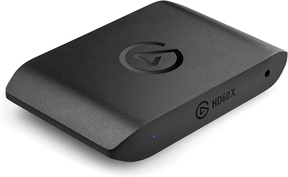 Elgato HD60 X Capture Card for PS5 Xbox Series X/S 1080p60 HDR10 or 4K30 ultra-low latency driverless plug and play for OBS PC/Mac