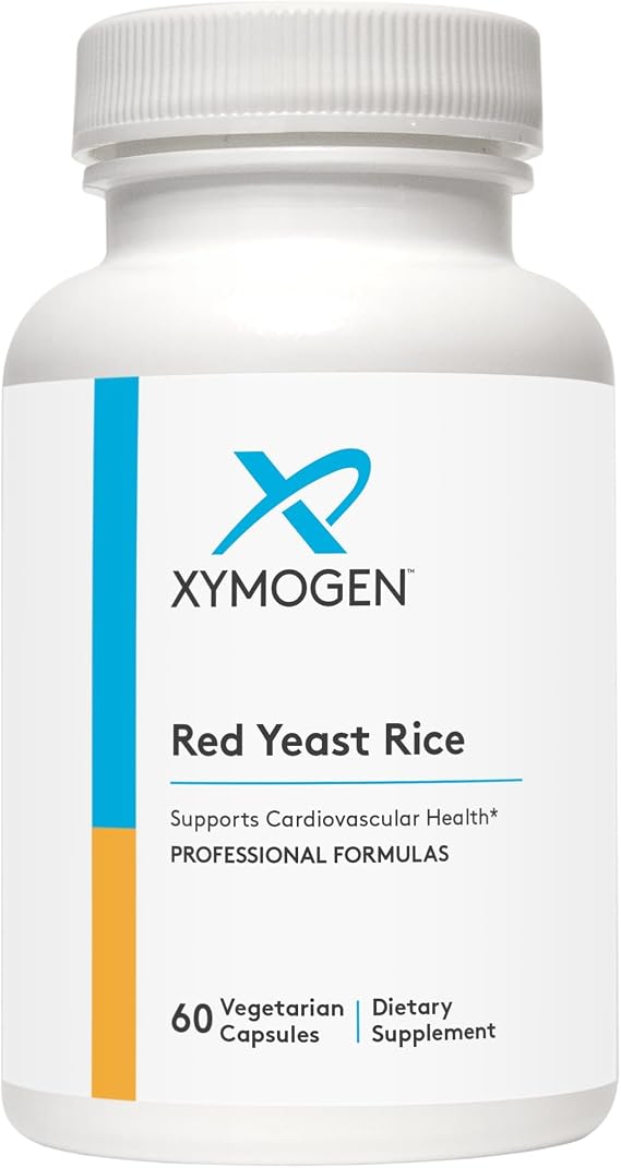 XYMOGEN Red Yeast Rice, 60 Capsules