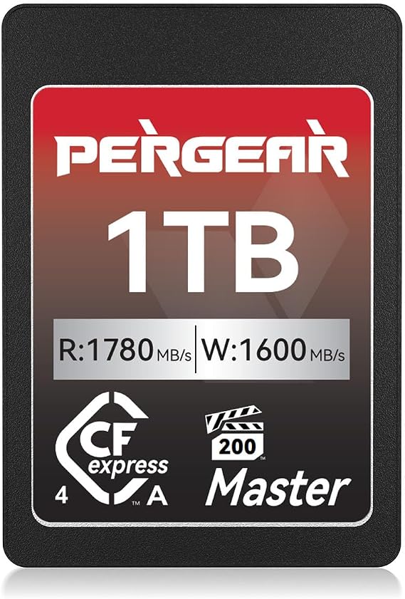 Pergear 1TB CFexpress 4.0 Type A Memory Card,up to 1780MB/S Read Speeds