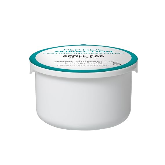Peter Thomas Roth | Refill Pod for Peptide SkinjectionTM Moisture Infusion Cream 1.7 Fl Oz, For Loss of Firmness and Elasticity, Fine Lines & Wrinkles, Dryness, 21 Amplified Peptides & Neuropeptides