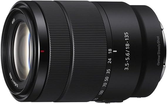 Sony High Magnification Zoom Lens E 18-135mm F3.5-5.6 OSS Sony E Mount for APS-C Format Exclusive SEL18135