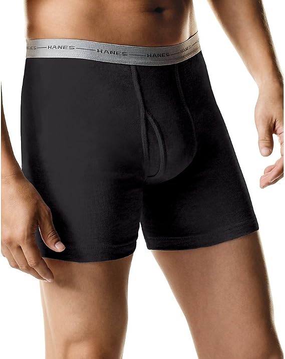 Hanes Mens Red Label Boxer Brief 2 Pack (2349AT)