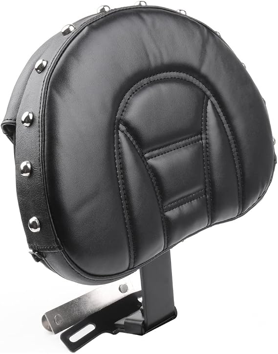 For Harley Davidson Back Rest Quick Release, Drivers Seat Rider Backrest with Pocket Pad Driver Backrest for Harley Davidson Fatboy/Heritage Softail FLSTC/Fatboy FLSTF Models 2007-2017
