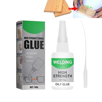 Welding High Strength Oily Glue, Universal Super Glue-Mighty Instant Glue for Resin Ceramic Metal Glass