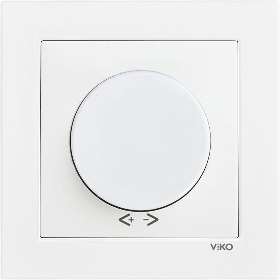Viko Karre 55 Beyaz PRO Dimmer RL 20 500W C1 Mekanizma