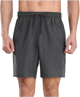 Mens Running Shorts with Pockets Running Shorts Lightweight Quick Dry Gym Workout Athletic Short for Men Gym Gifts S-4XL