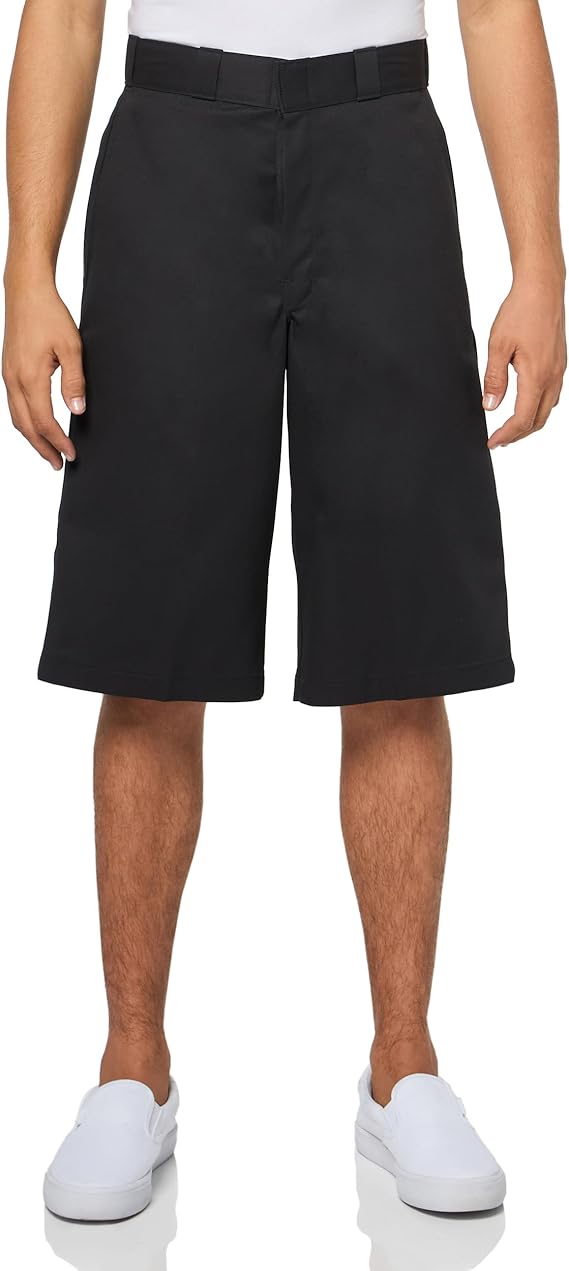 Dickies Men's Loose Fit Multi-use Pocket Work Shorts, 15"
