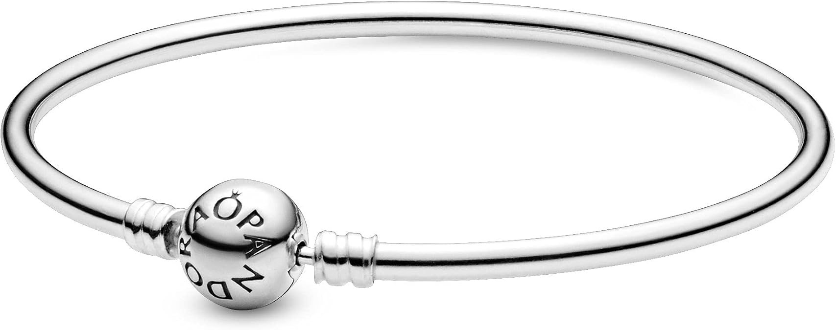 PANDORA Sterling Silver Bangle Bracelet, 8.3 IN