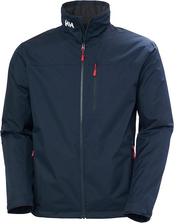 Helly Hansen Men's Crew Midlayer Waterproof Jacket Windproof Breathable Sailing Coat