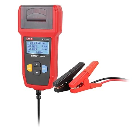 UNI-T Uni-Trend UT673A/UT675A Car Battery Tester Charger Analyzer 12V 24V Voltage Battery Test