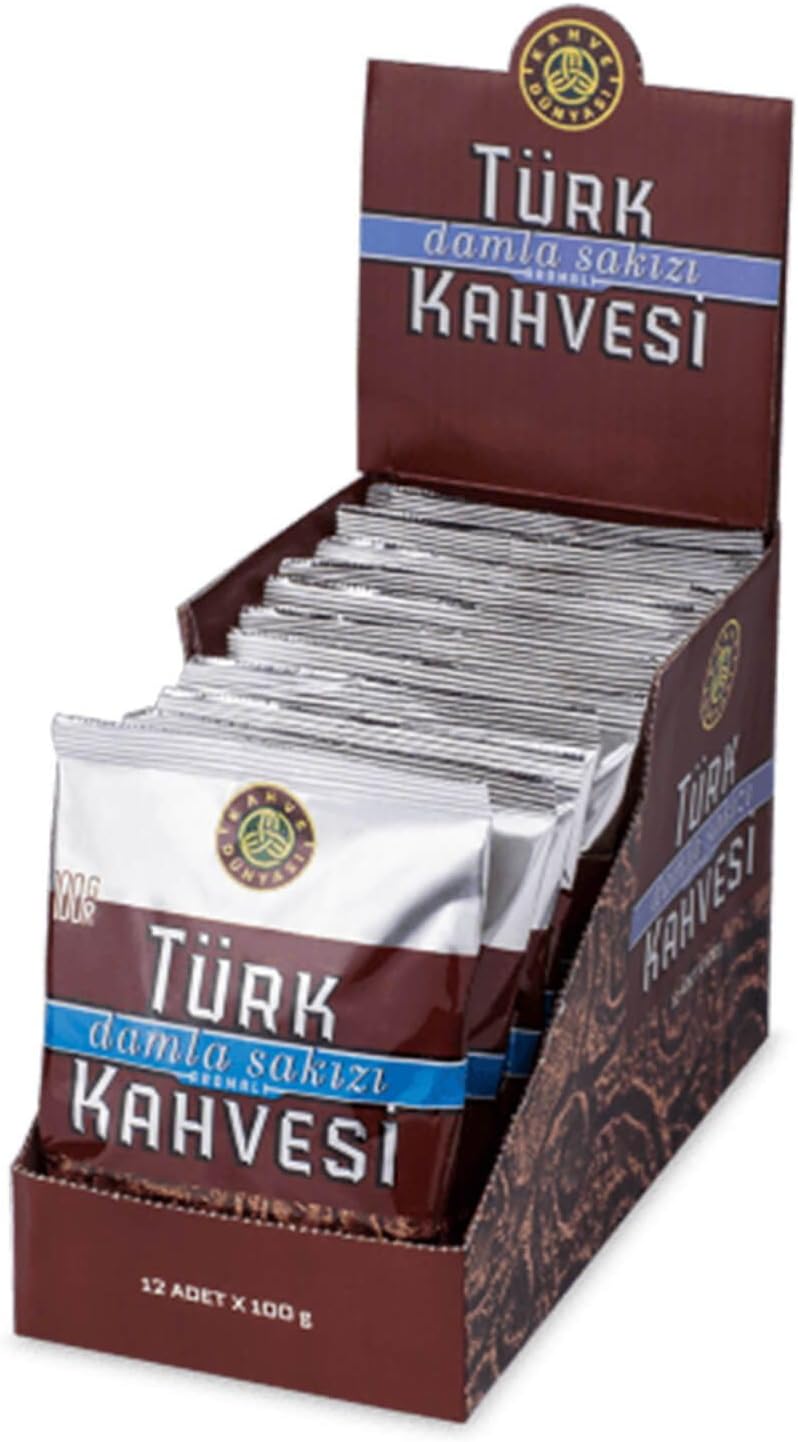 Damla Sakızlı Türk Kahvesi 100 g 12'Li