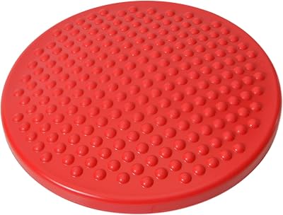 Gymnic Disc o Sit Jr. Inflatable Seat Cushion, Red, 12 Inches
