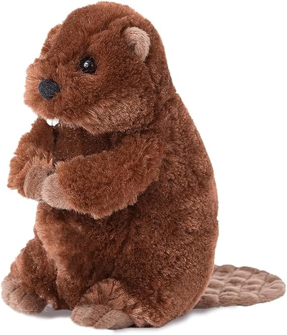 Douglas Buddy Beaver Plush Stuffed Animal - 7-inch Tall