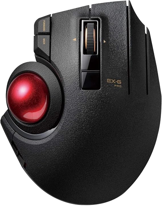ELECOM Trackball EX－G PRO Thumb Operation Type M-XPT1MRBK