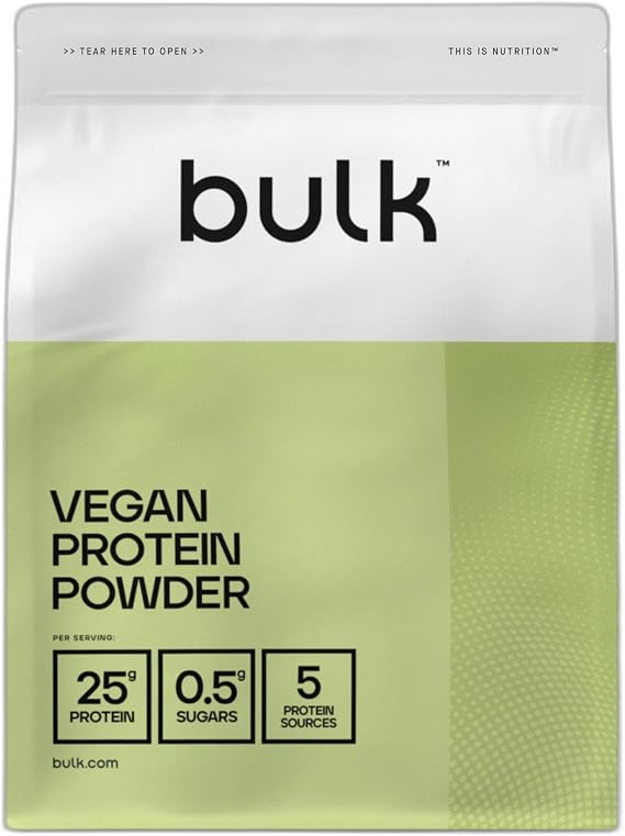 Bulk Vegan Protein Powder, Vanilla, 2.5 kg