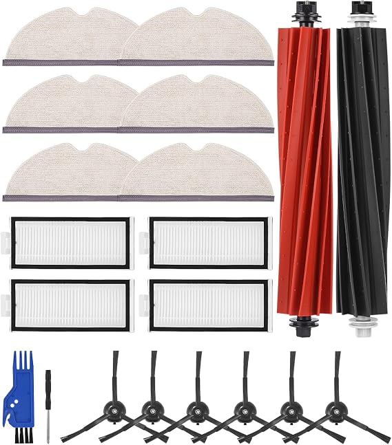 20 Accessory Set for Roborock Q5 Pro/Q5 Pro+/Q8 Max+/Q8 Max Robot Vacuum