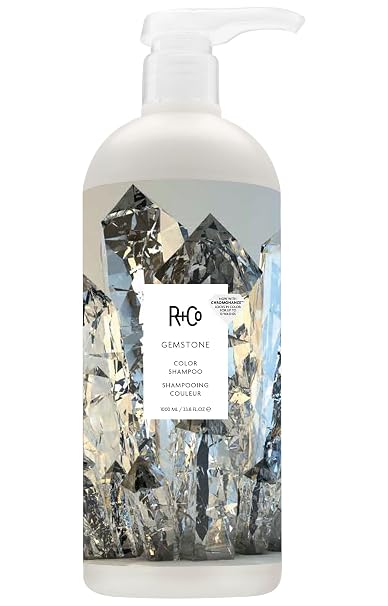 R+Co Gemstone Color Shampoo, Frizz Control, Repairs + Preserves Hair Color, Vegan + Cruelty-Free