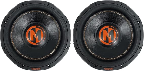 (2) Memphis Audio MJP1222 12" 1500w MOJO Pro Car Audio Subwoofers DVC 2 ohm Subs