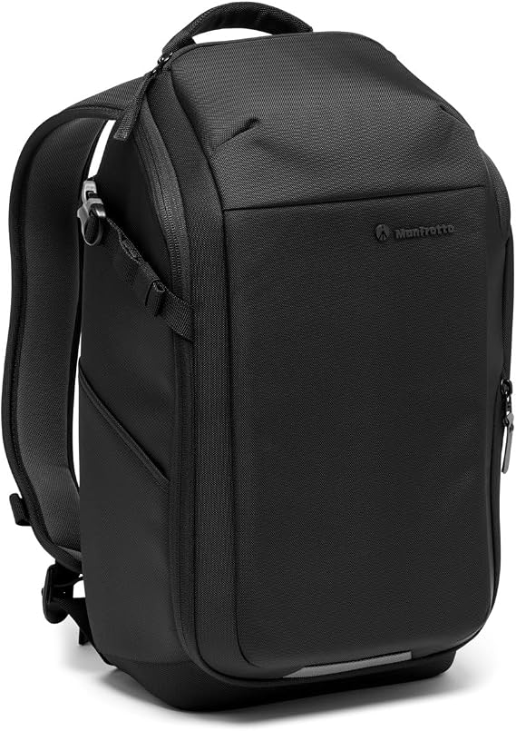 Manfrotto Advanced Compact III Camera Backpack for Camera and Laptop, Camera Backpack for Mirrorless with Lenses, with Interchangeable Padded Dividers and Tripod Attachment