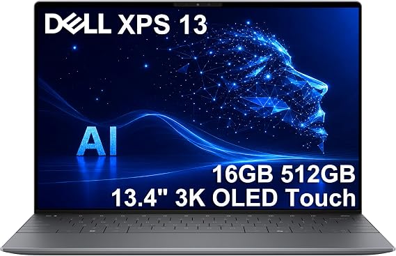 Dell XPS 13 9345, 13.4" 3K OLED Touchscreen, X Elite, 16GB DDR5, 512GB SSD
