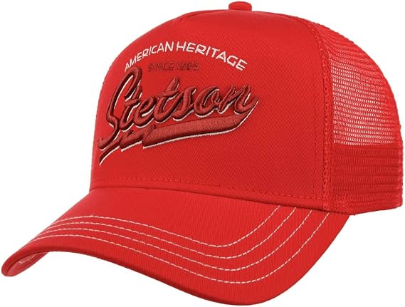 Stetson American Heritage Trucker Cap Men Breathable Mesh Snapback Summer Winter