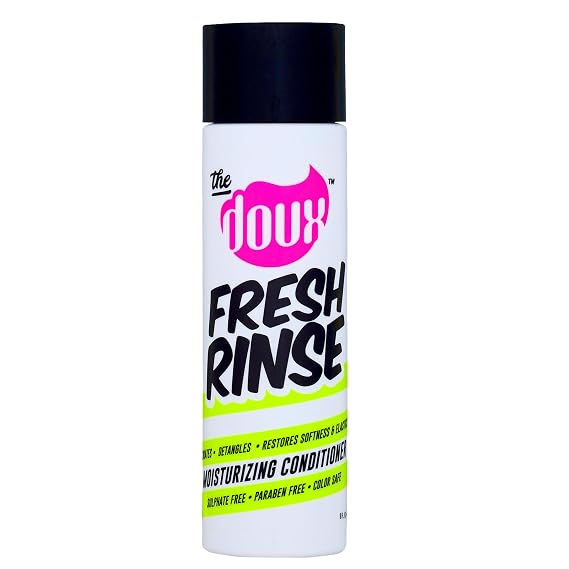 The Doux FRESH RINSE Moisturizing Conditioner, Hydrating Hair Care, 8 oz