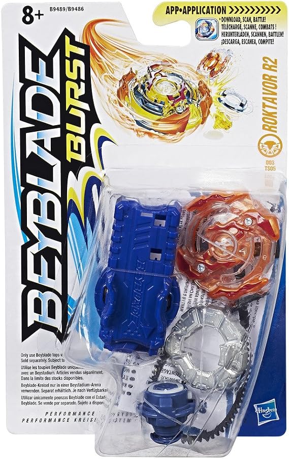 Beyblade Burst – Starter Pack – 1 Spinning Top + 1 Launcher