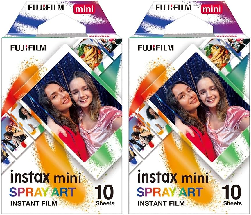Instax mini Spray Art 10x2 Film Seti