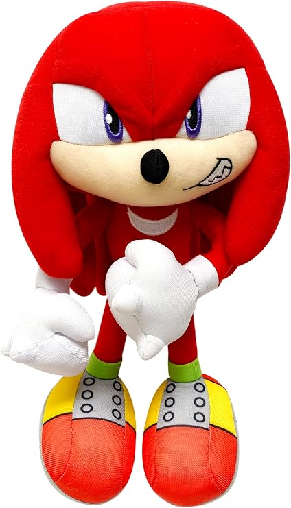 Sonic The Hedgehog - Knuckles Grin Plush 10" H