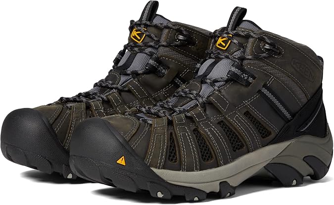 KEEN Utility Men's Flint Mid Steel Toe Work Boot