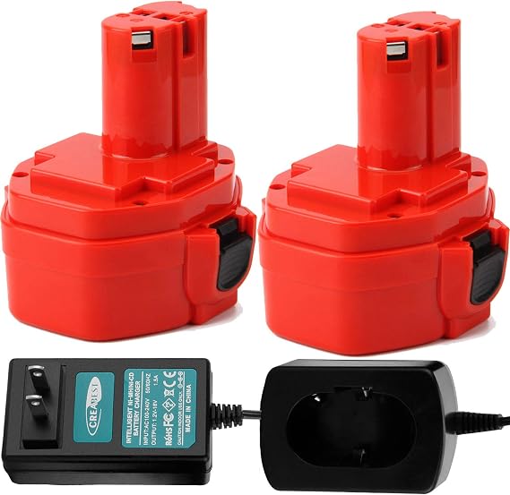 Creabest 2Packs 14.4V 3.5Ah Ni-MH Replacement for Battery 1434 1420 1422