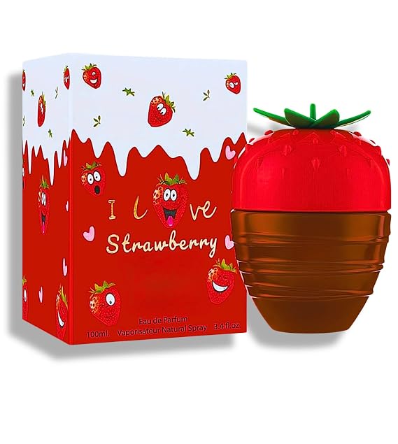 I LOVE STRAWBERRY EAU DE PARFUM 3.4 FL. OZ fruity floral fragrance for women