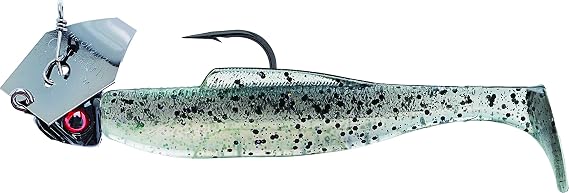 Z-MAN Diezel Chatterbait - 1/4 Ounce (Bad Shad Black/Black)