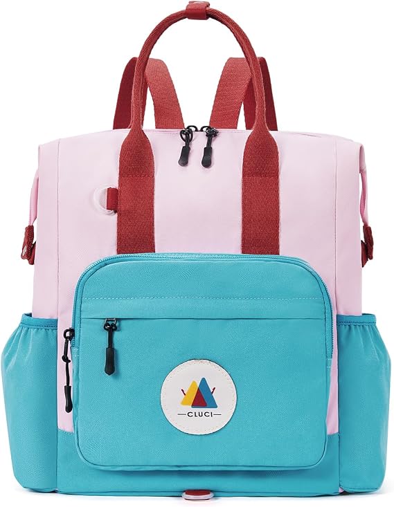 CLUCI Toddler Backpack For Girls, Toddler School Backpack For School & Travel, Small Kids Child Backpacks, Preschool Kindergarten Elementary Diaper bag Daycare Backpack