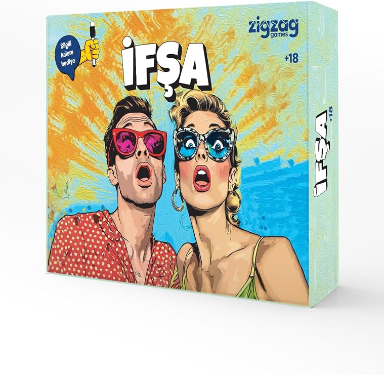 İfşa, +18 Yetişkin Kart Oyunu, Cesur Sorular ve Gerçek Cevaplar, Kalem Hediyeli