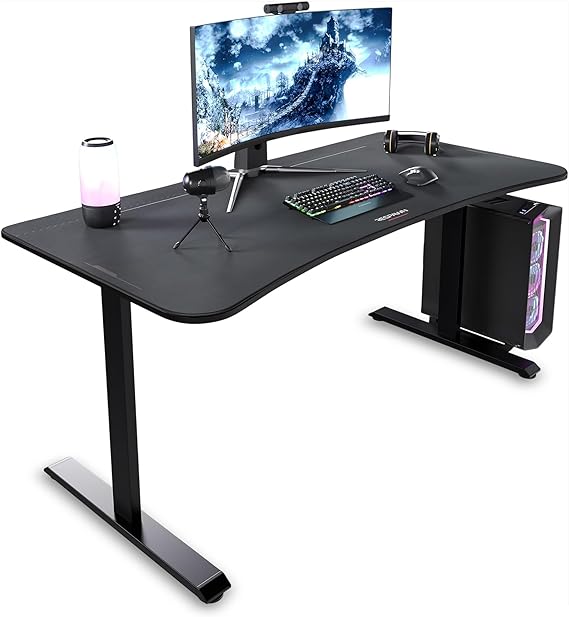 Respawn 1063 Gaming Desk, 63 Inch, Cable Management  Desk Mouse Pad
