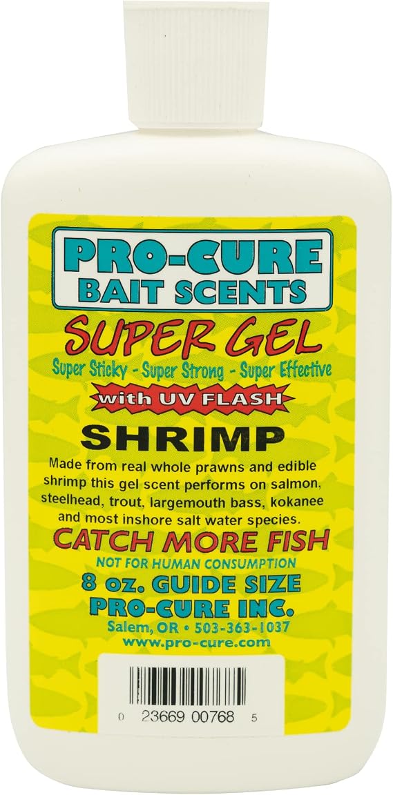 Pro-Cure Shrimp Super Gel, 8 Ounce | Pro-Cure's #1 Selling Scent. and one of the most productive.