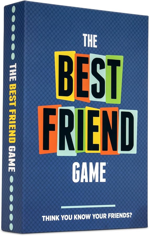DSS Games The Best Friend Game: Think You Know Your Friends? [A Party Game | Card Game for Adults & Teens for Friends | Birthday Gift | Game Night]