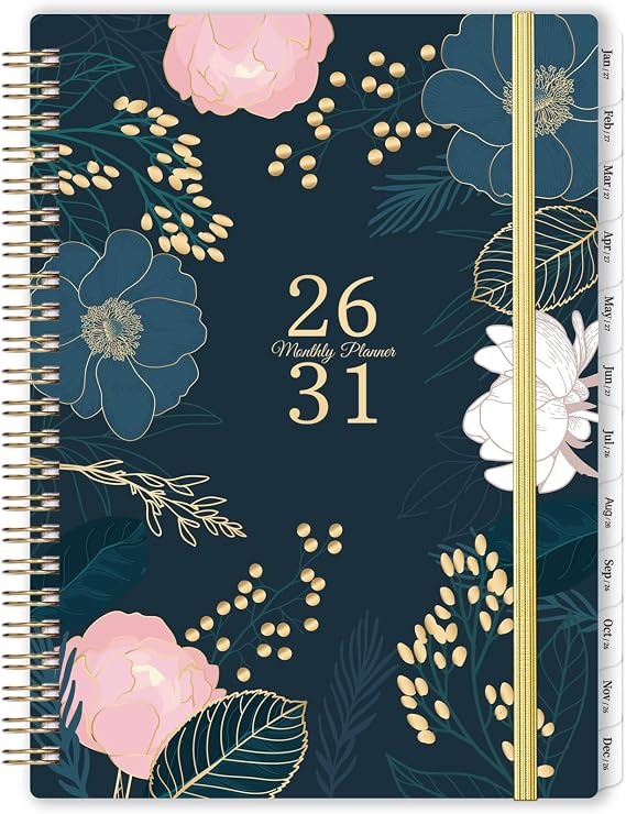 2026-2031 Monthly Planner - 5 Year Monthly Planner 2026-2031, July 2026 - June 2031, 6.4'' x 8.5", 5 Year Calendar, 60 Months Tabs, Pocket, Holidays, Notes Pages
