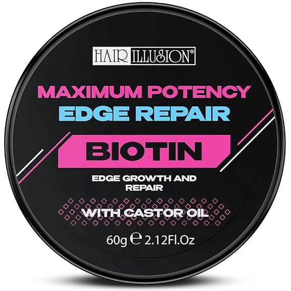 Hair Illusion Maximum Potency Edge Repair with Biotin and Castor Oil