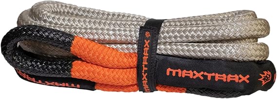 MAXTRAX | Kinetic Recovery Rope, Heavy Duty Off-Road Snatch Rope for 4WD Truck SUV Vehicle Recovery (3M)