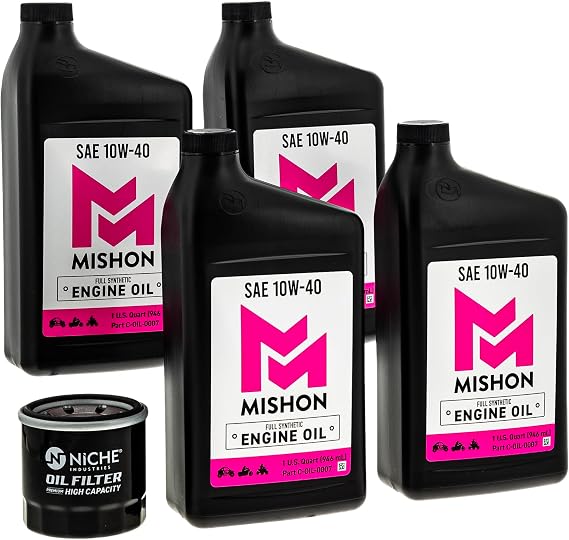 MISHON Engine Oil Change Kit for Suzuki Hayabusa Katana 750 Boulevard M50