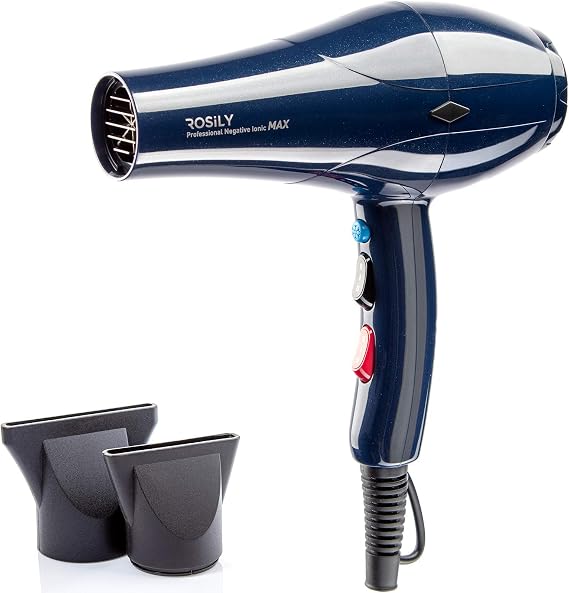 ROSILY Professional 2200W Ionic Hair Dryer, Fast Drying Salon Blow Dryer