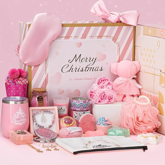 Verdenu Advent Calendar 2026 for Women - 24 Day Christmas Beauty Gift Set