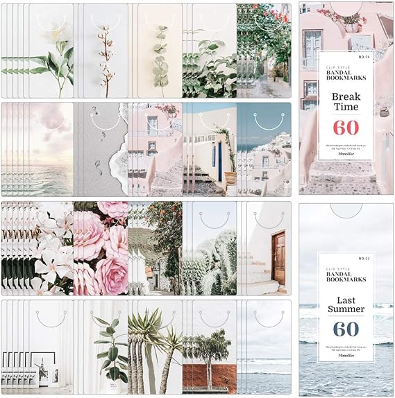 Monolike Bandal Bookmarks Breaktime + Last Summer, 120 Pieces