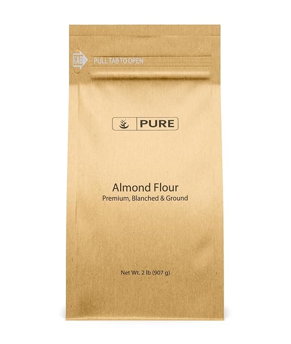 Pure Original Ingredients, Almond Flour, Blanched, Extra Fine, 2 Lb
