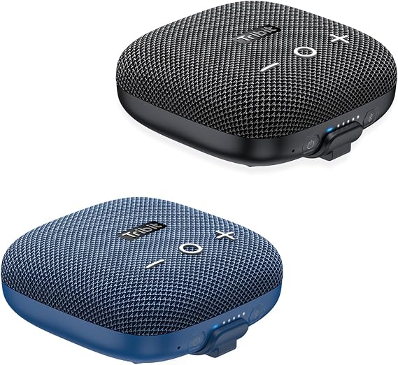 Tribit StormBox Micro 2 Portable Speaker (Black and Blue)