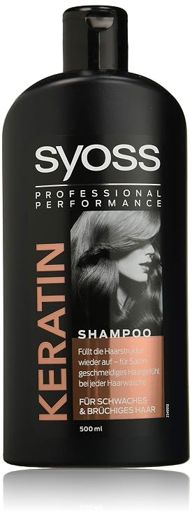 Syoss Professional Performance Keratin Shampoo, 500 ml