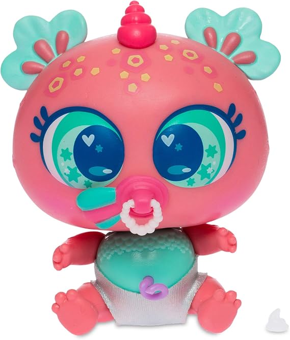 Neonate Distroller Baby Doll Ksimerito Aquatic Water Aquamerito GluGlu AQUITA Rosa Pink by Distroller Limited Edition in Spanish