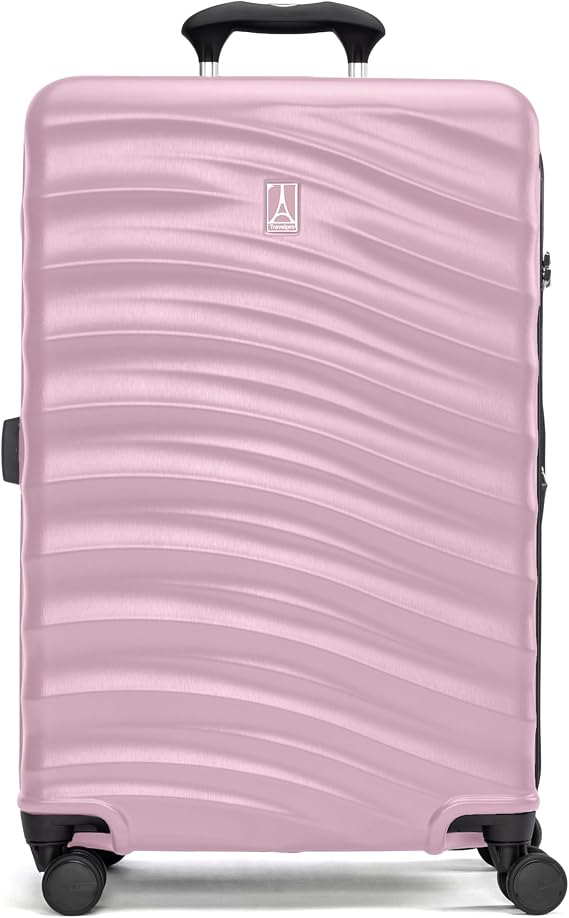 Travelpro Maxlite Air V2 Hardside Expandable Checked, Pink, 25-Inch